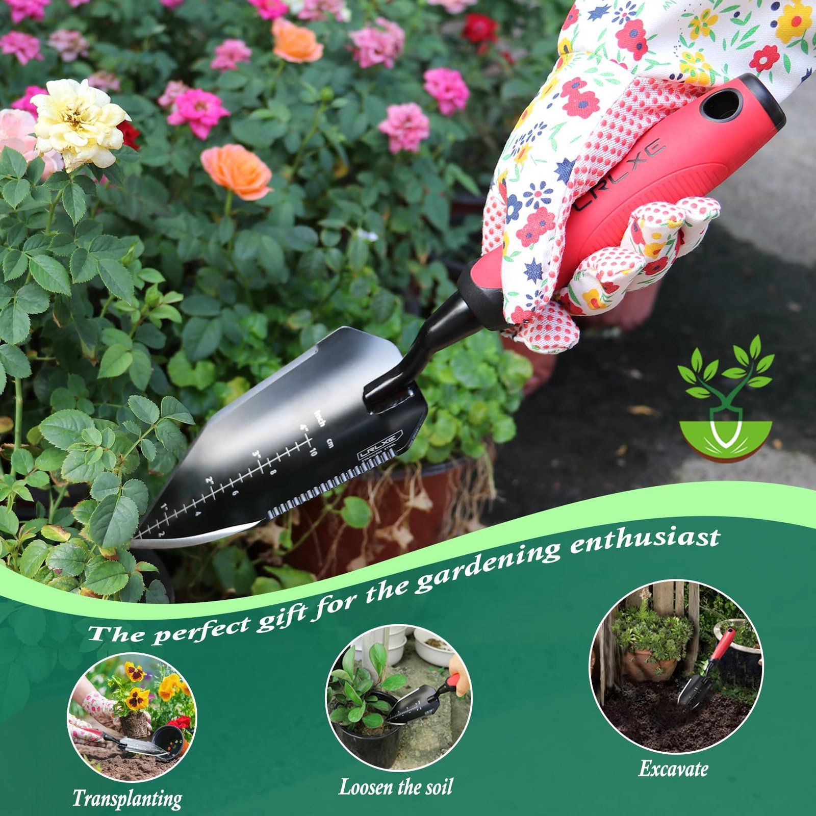 Garden Shovel: Heavy Duty Stainless Steel
