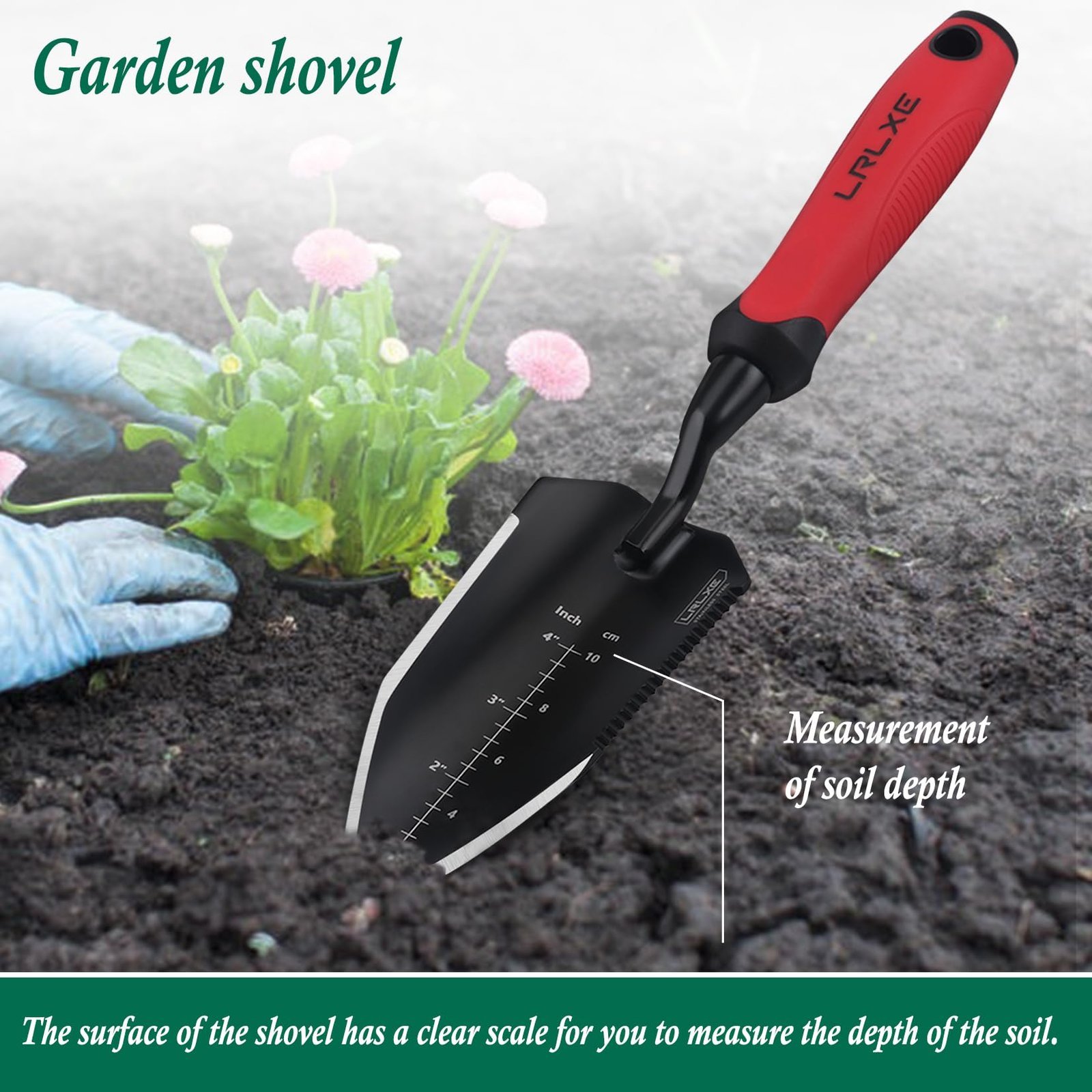 Garden Shovel: Heavy Duty Stainless Steel